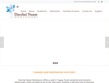 Tablet Screenshot of darcheinoammontessori.com